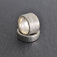 Bague Ossia Sepia en argent recyclé