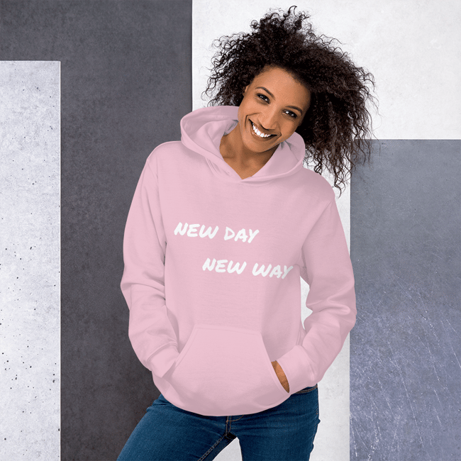 A new day store hoodie