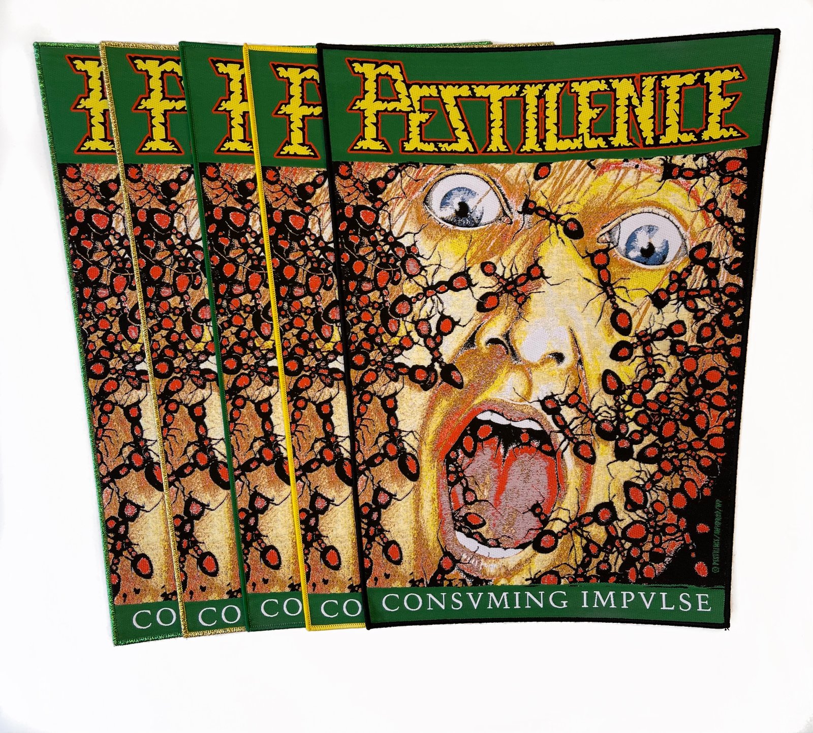 Pestilence - Consuming Impulse Woven Back Patch