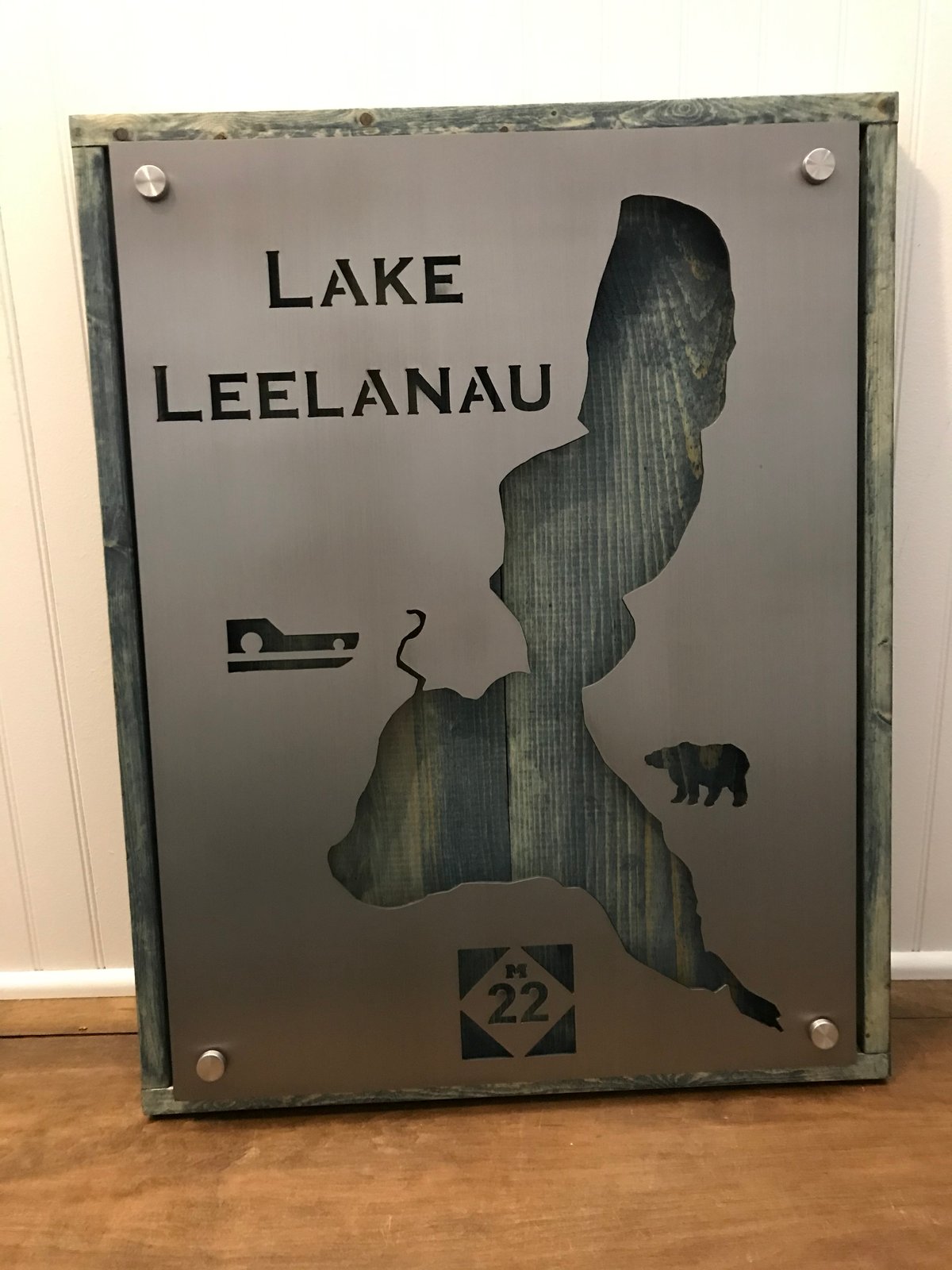 Lake Sign - Plate Style