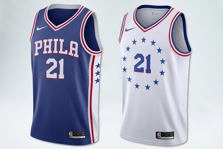 Swingman Philadelphia 76ers Icon Edition Jersey | ALLSOLEDOUT