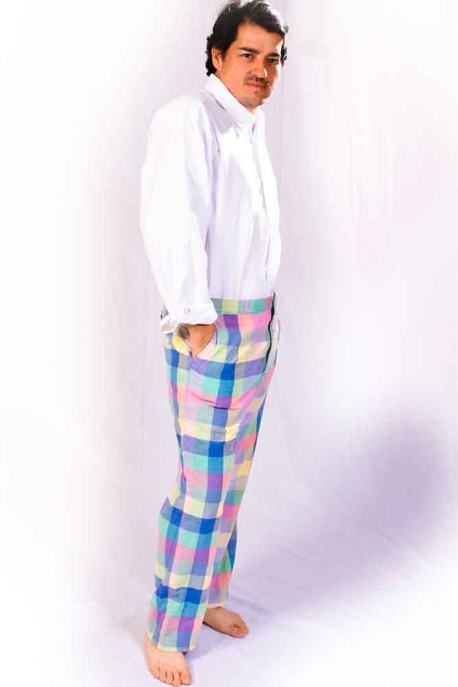 madras pants brooks brothers