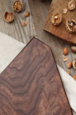 Image of Walnut serving board, charcuterie or cheese serving board