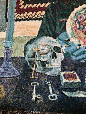 Image of 'Ritual' woven blanket PREORDER