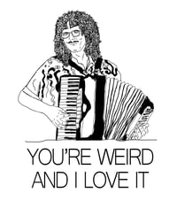 Image 1 of Weird Al Card