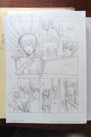 Image of OSCP original sketches - early works (OSCP 1+2) - 69 pages