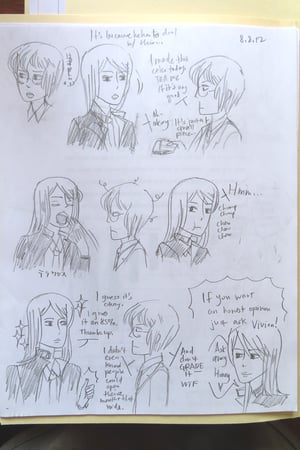 Image of OSCP original sketches - early works (OSCP 1+2) - 69 pages