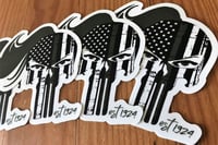 Image 5 of GREEN LINE LADY WARRIOR DECAL (40% OFF)