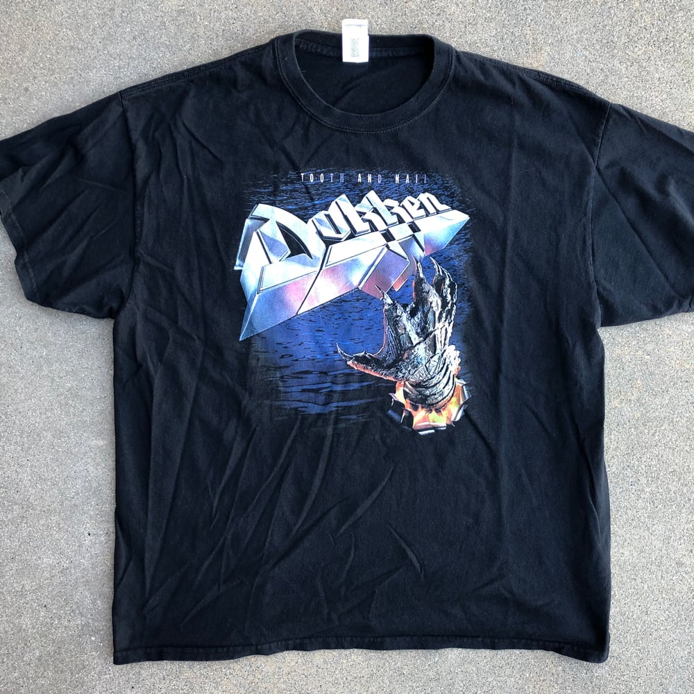 Image of DOKKEN “Tooth and Nail” Tee