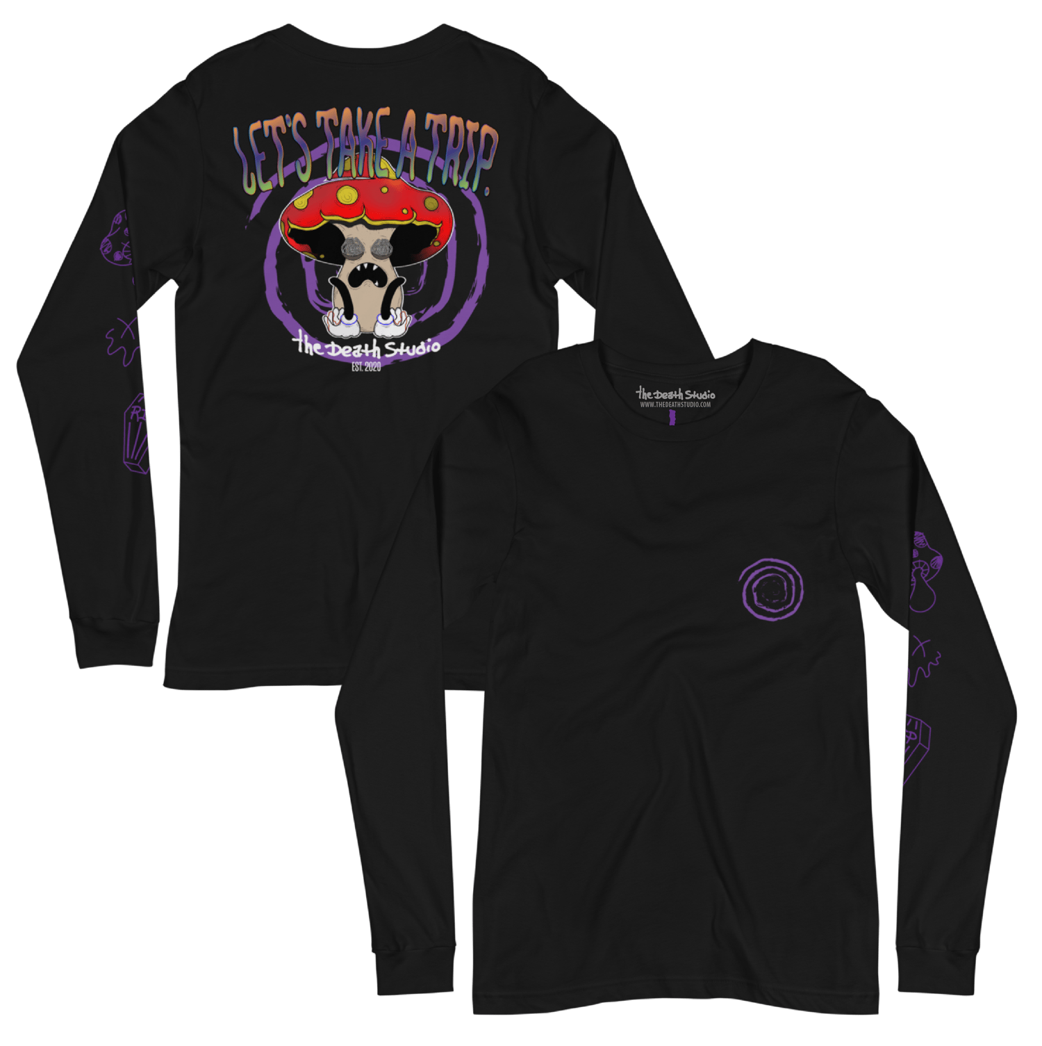 Image of "Let's Take A Trip" Long Sleeve Shirt