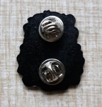 Image 4 of TOIL & TROUBLE 1.75" Soft Enamel Pin