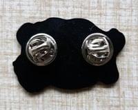 Image 3 of STAND BY YOUR MANSON 1.75" Manson Family Soft Enamel Pin