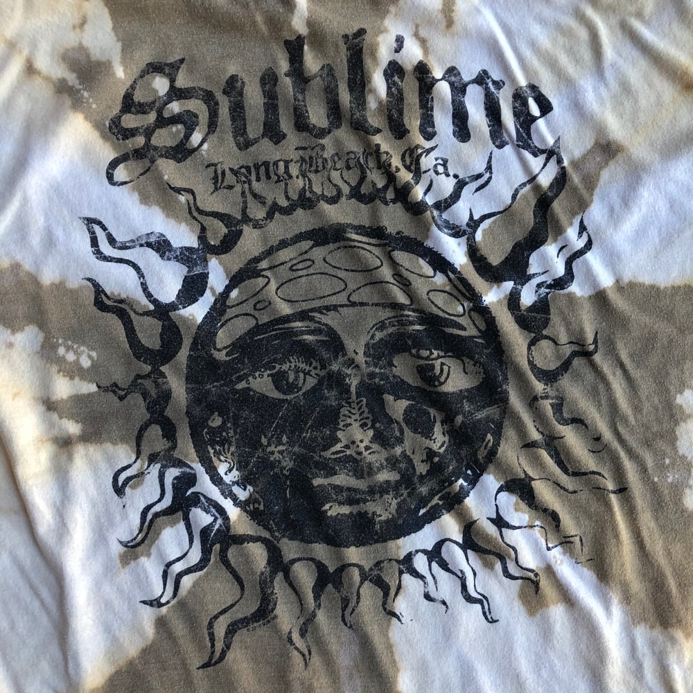 Image of Custom Bleached Sublime Tee