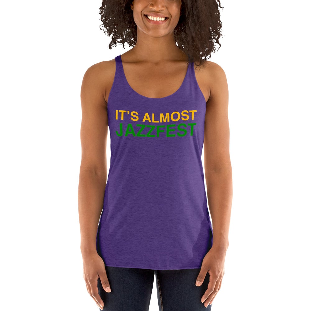 Mardi Gras Racerback Tanks