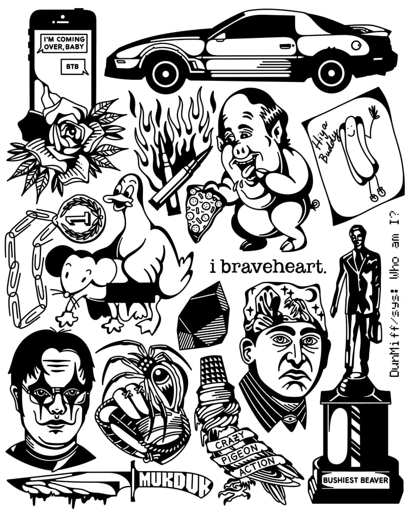 Image of The People Person’s Paper People Art Print