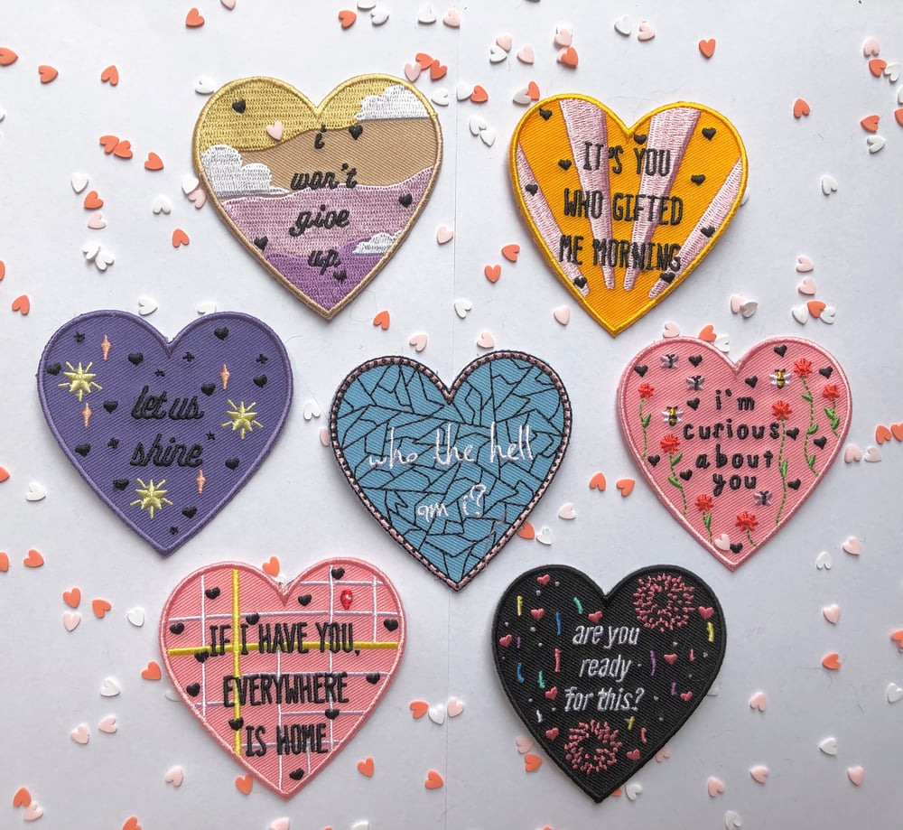 Image of persona hearts patches