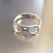 Image of Aviator Glasses Ring