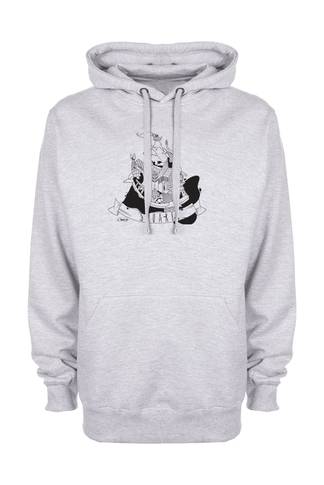 Image of SQUARE HOODIE (OMIO FREESTYLE)