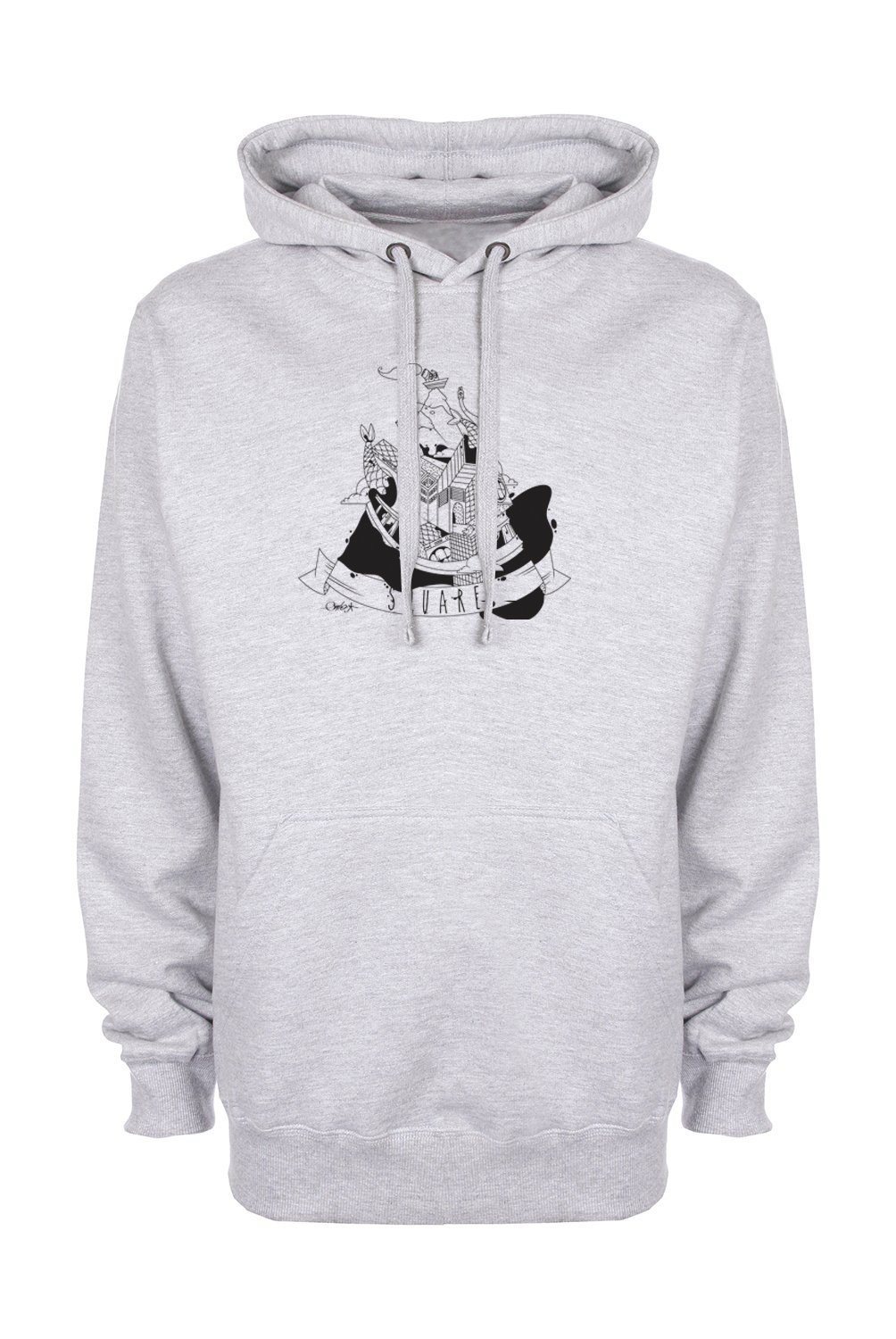 Image of SQUARE HOODIE (OMIO FREESTYLE)
