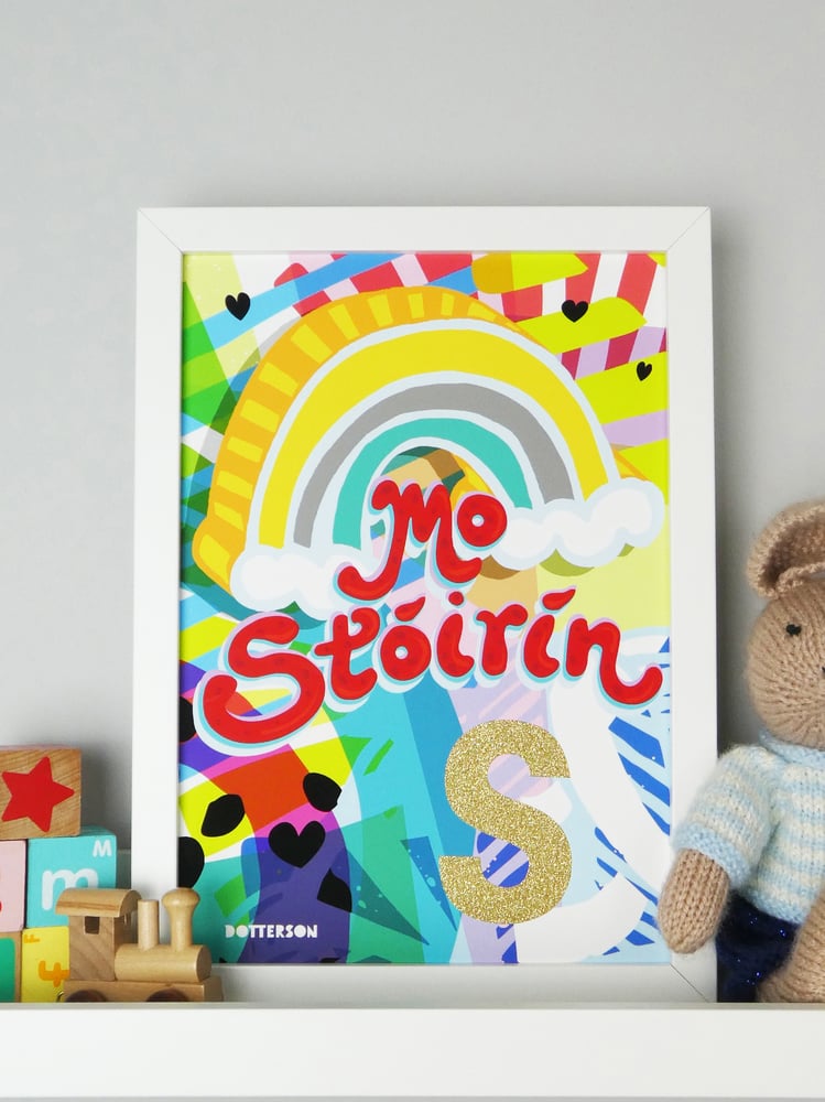Image of 'Mo Stóirín' A4 personalised