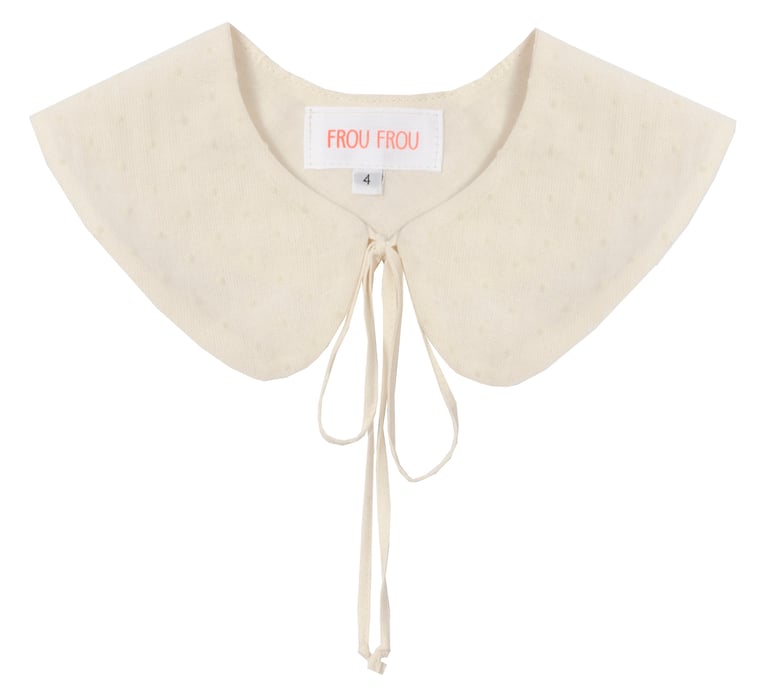 Image of FROU FROU ARCHIVE: detachable COLLAR dotted tulle