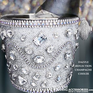 Image of Dazzle Swarovski Clear Swarovski Crystal Champagne Cooler