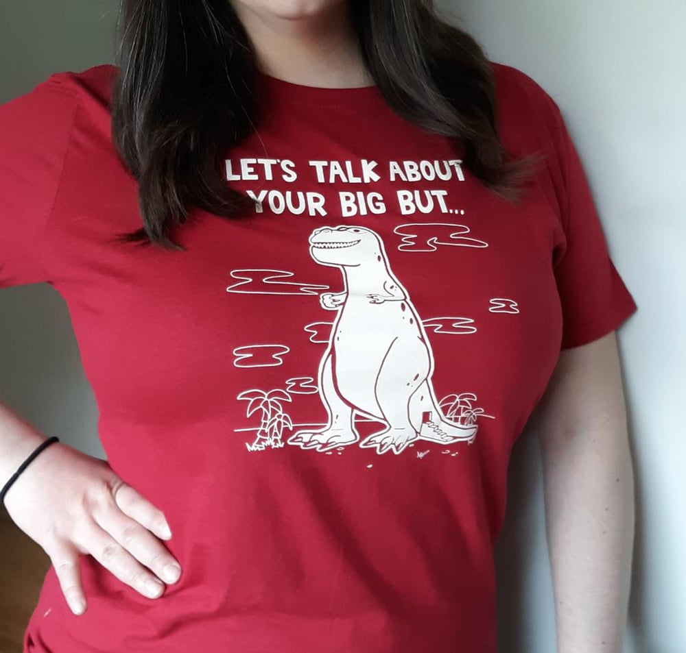 LET'S TALK ABOUT YOUR BIG BUT Pee Wee's Big Adventure Tribute Men's T-Shirt