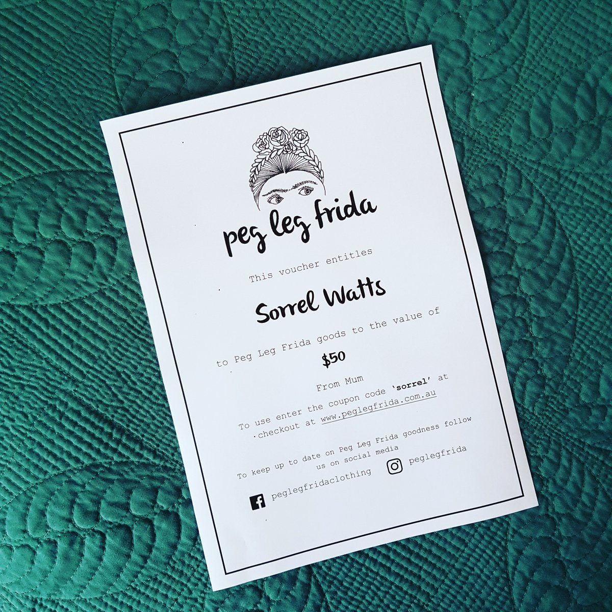 Image of Gift Voucher