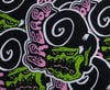 GREASY Ed Roth Fink-style 4" Vinyl Sticker