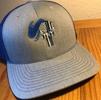 Image 2 of BLUE LINE ~ LADY WARRIOR HATS