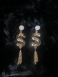 Image 3 of Dollar Tassel Earrings 