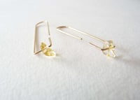 Image 3 of One citrine earrings