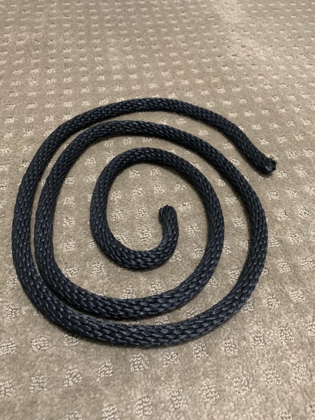 Image of Black Rope belt 
