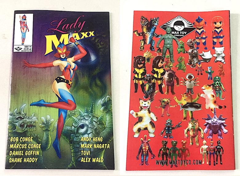 Image of Lady Maxx Comicbook Issue #1