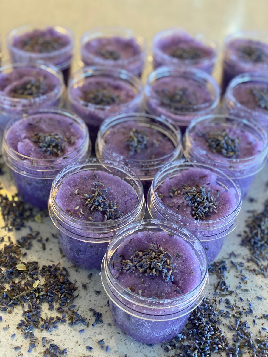 Image of Lavender Dreams CBD body Scrub 