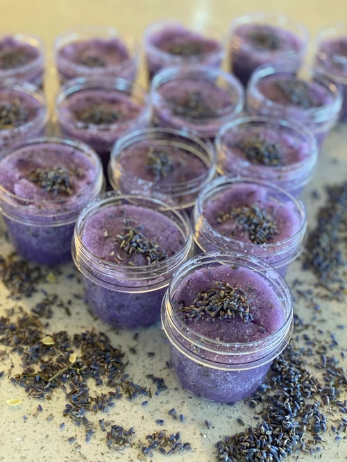 Image of Lavender Dreams CBD body Scrub 