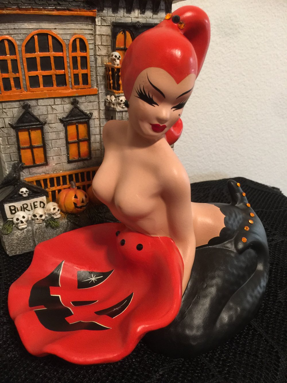 Adult Halloween Ceramic Mermaid