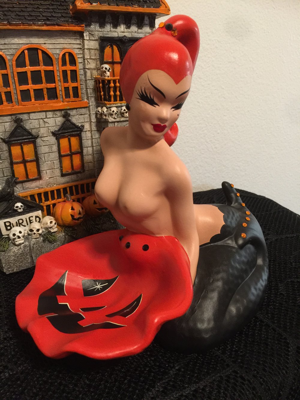 Adult Halloween Ceramic Mermaid