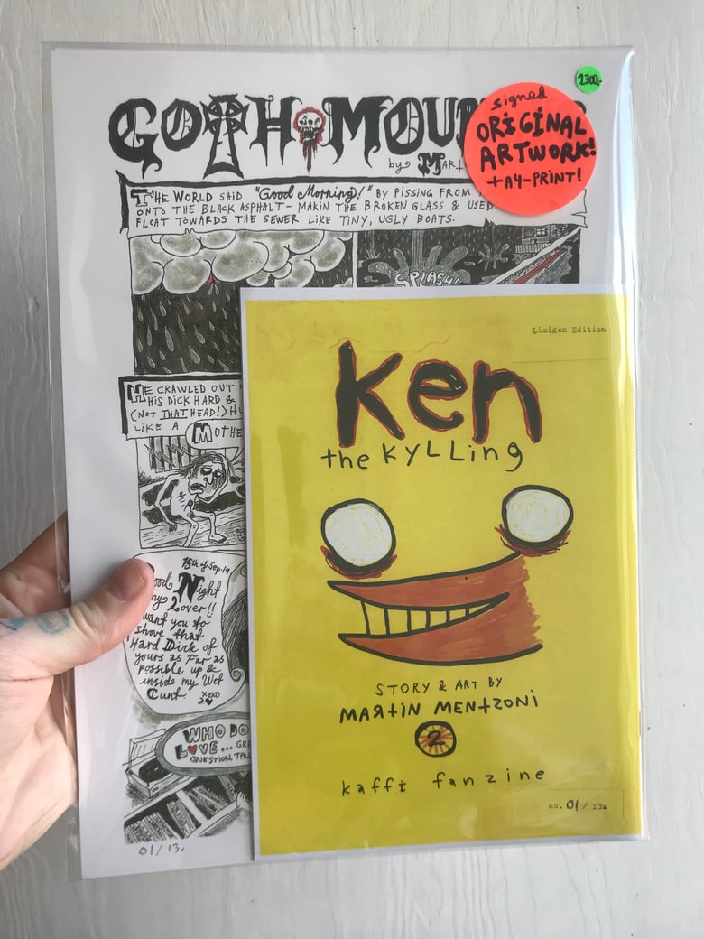 Image of LimiKen Edition Ken the Kylling Vol.02 (ORIGINAL A4)