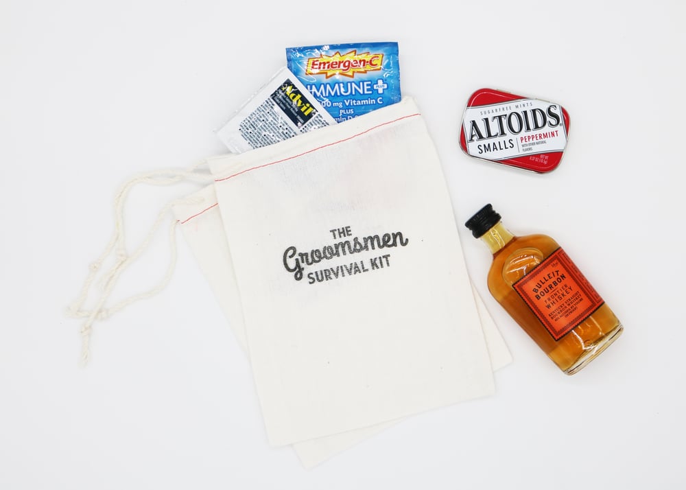 Image of  Groomsmen Survival Kit