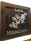 Lake Sign - Barnwood - Custom