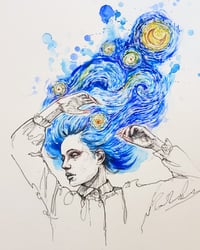 Her Starry Night • Print