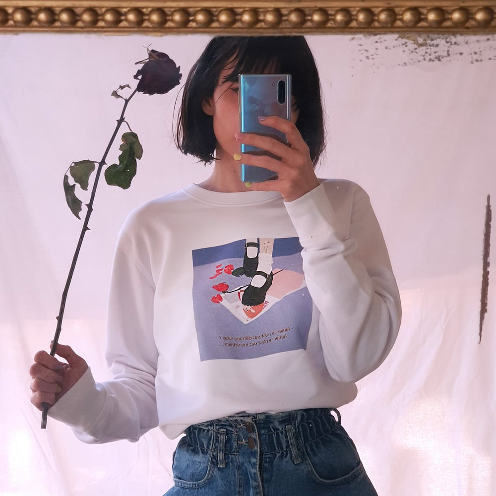 Image of COLLAB TERMINEE - Sweat The Simones x Natacha Birds 
