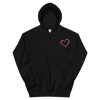 Embroidered Heart Hoodie