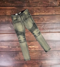 Men biker jeans 