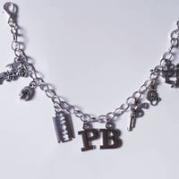 Peaky Blinders inspired charm bracelet 