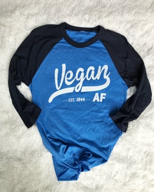 Image of UNISEX VEGAN AF 3/4 Sleeve