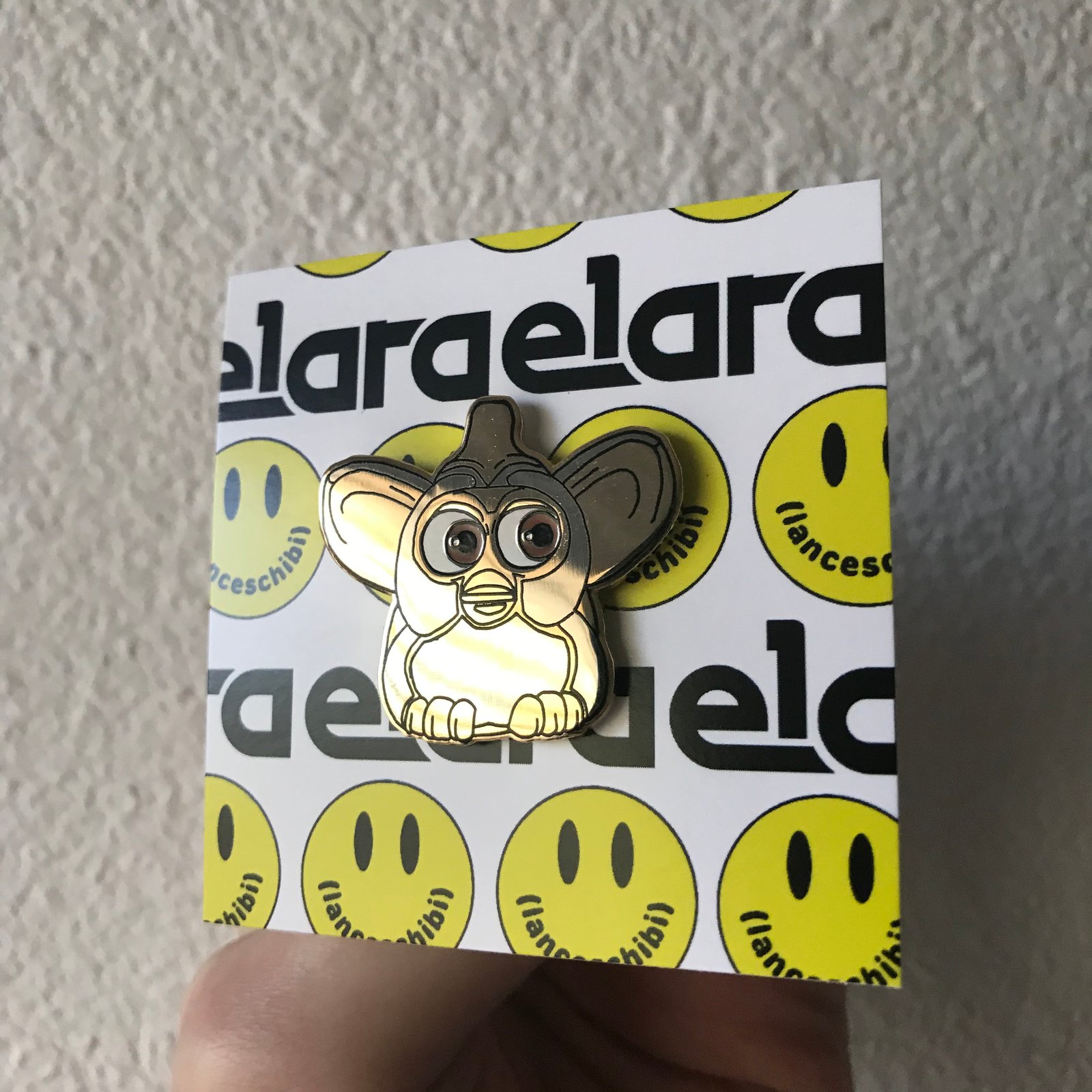 UNCUT GEMS Furby Pin | Lance Schibi
