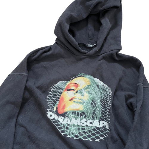 Image of Dreamscape logo hoodie early 00s Size L-XL