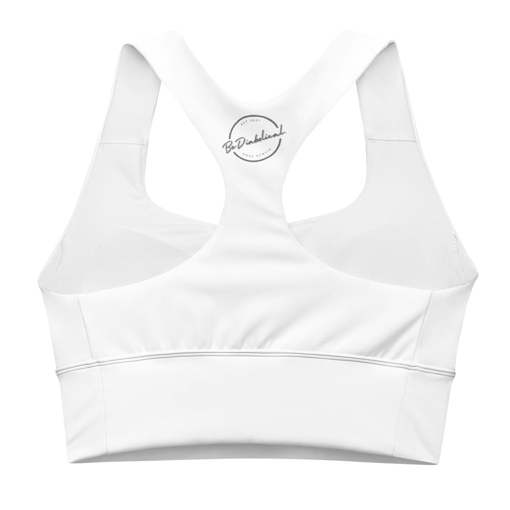 Longline sports bra